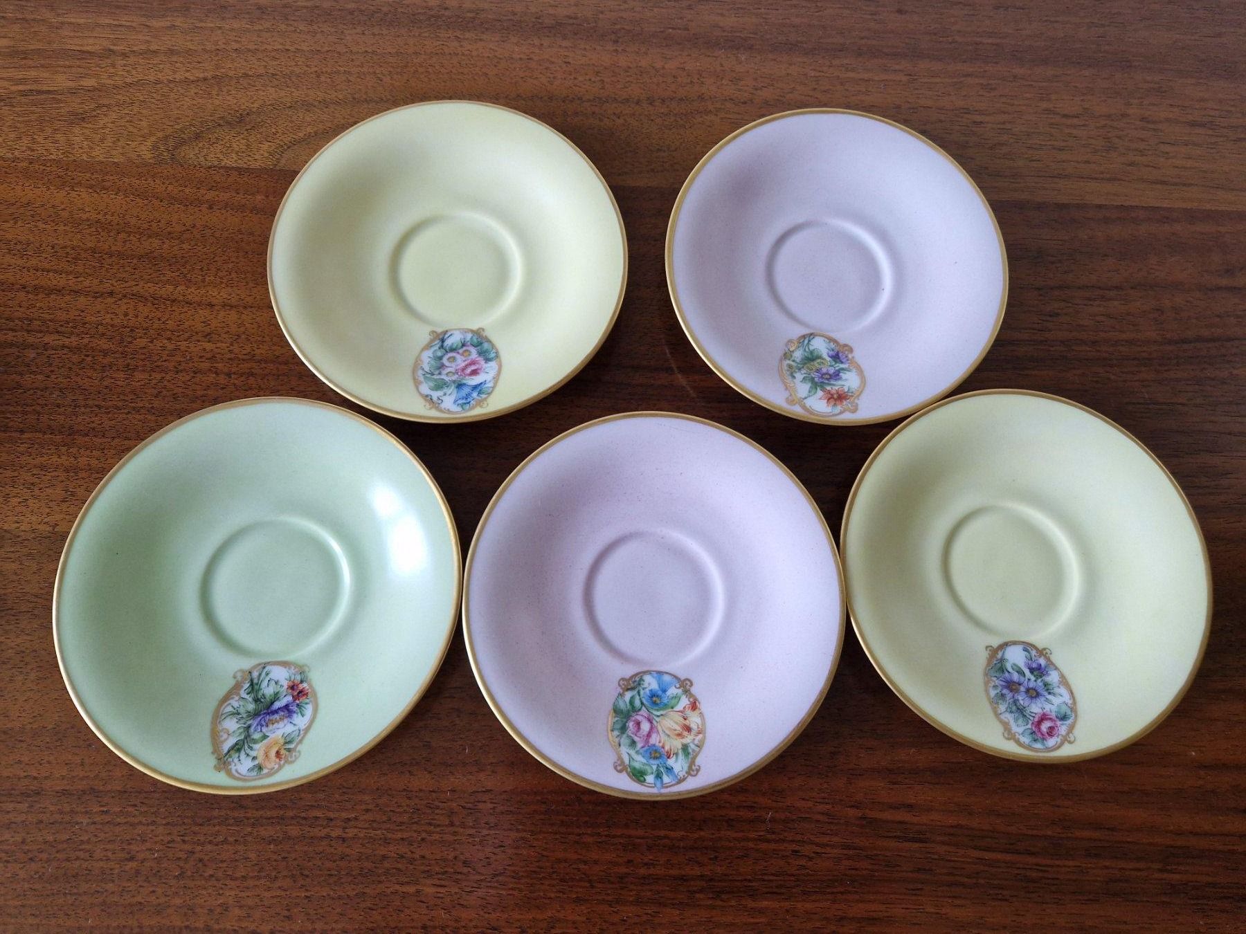 Set di piatti: Kaffee/Espressotassen Bavaria – Usato da Bern venduto da Antikbatik 3