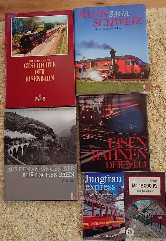 Libri: Bücher zum Thema Eisenbahn  – Usato da La Neuveville venduto da Okapo