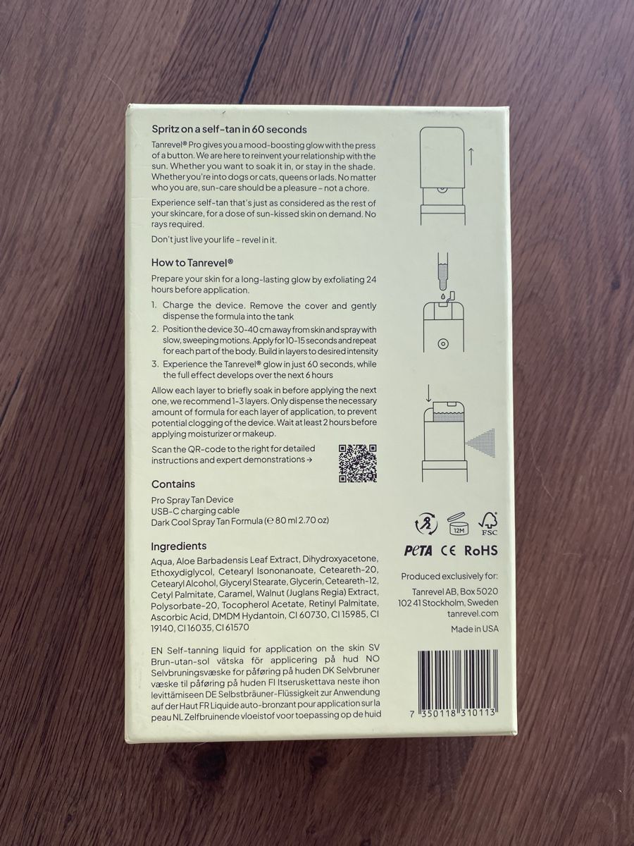 Bräunungscrèmes: Tanrevel Pro / Selbstbräuner / Spray Tan Kit – Neu und originalverpackt aus Luzern von marsupilami13 1