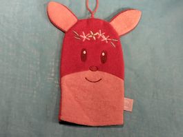 Lustiger Waschhandschuh, 13 x 21cm