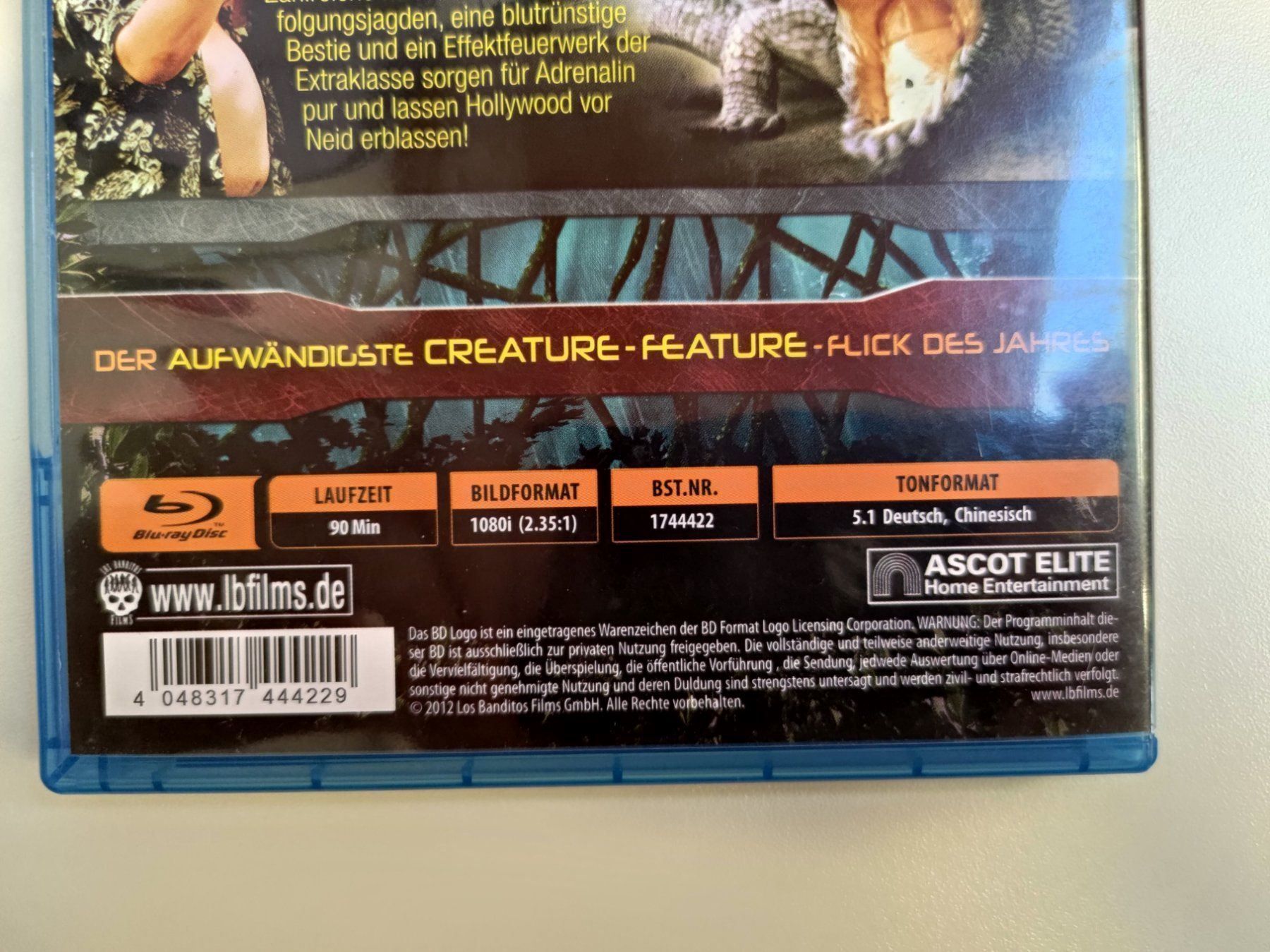Tutti i DVDs: Million Dollar Crocodile – Usato da Liestal venduto da Kratzilla 3