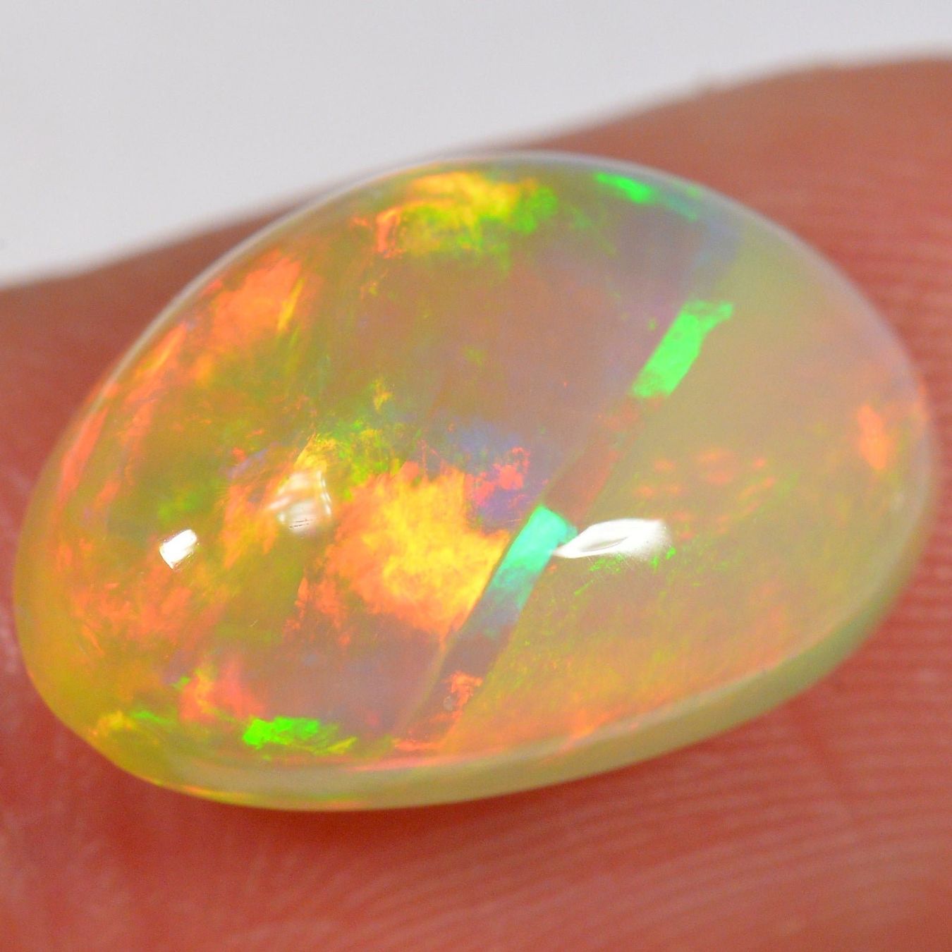 Pietre preziose: 5.6 Karat - Heller Äthiopischer Welo Opal – Nuovo (secondo la descrizione) da Rüti ZH venduto da DeinOpal