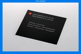 Manuale istruzioni Leica Geovid 8/10x42 HD e 8/15x56 HD