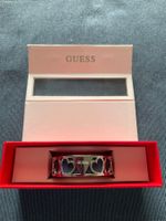 Guess Armreif silberfarben mit Herzen neuwertig