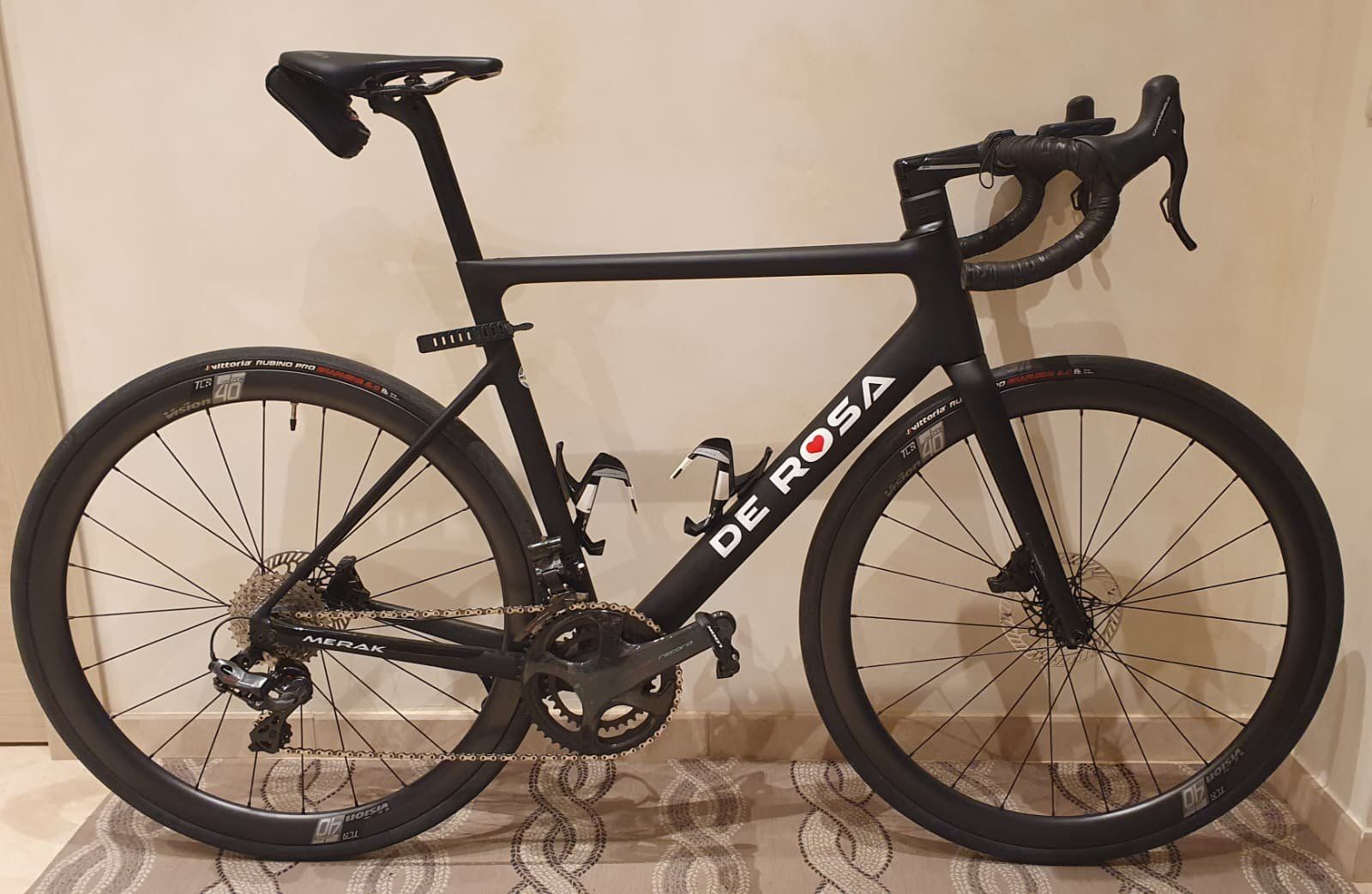 De Rosa Biciclette: DeRosa Merak Campagnolo Super Record EPS 12v – Usato da Chiasso venduto da Kiole 1