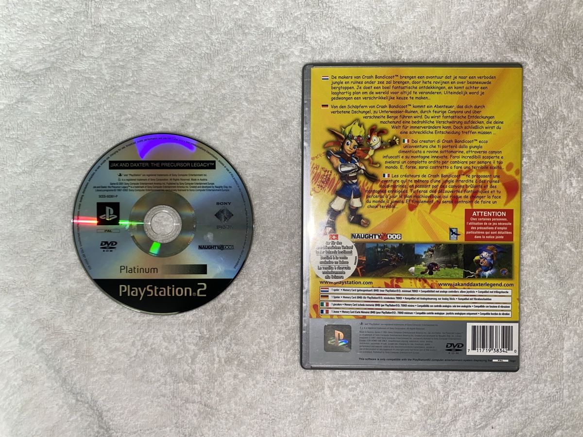 Sony Spiele: Jak and Daxter: the Prescursor Legacy PS2 – Gebraucht aus Reichenbach i. K. von Daniel840 1