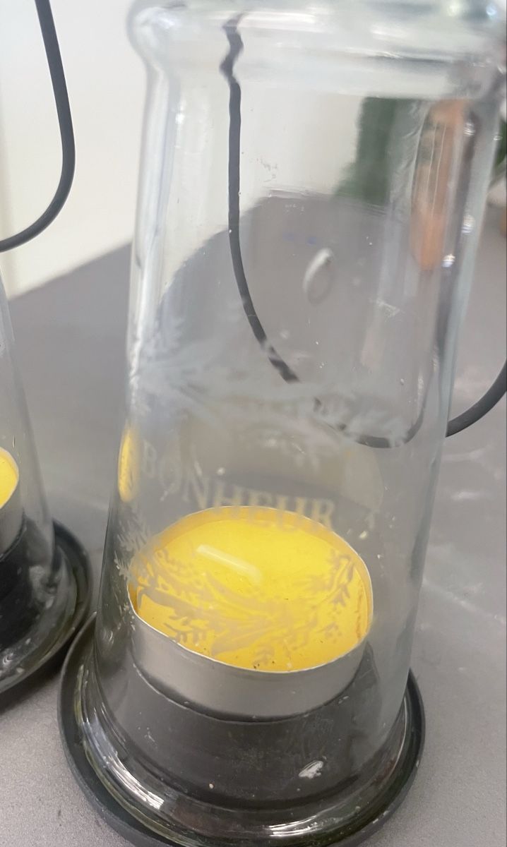 Alle Dekorationen: Windlichter im Glas-Design, 2 Stück, – Neu (gemäss Beschreibung) aus Au ZH von Jaggy4 2