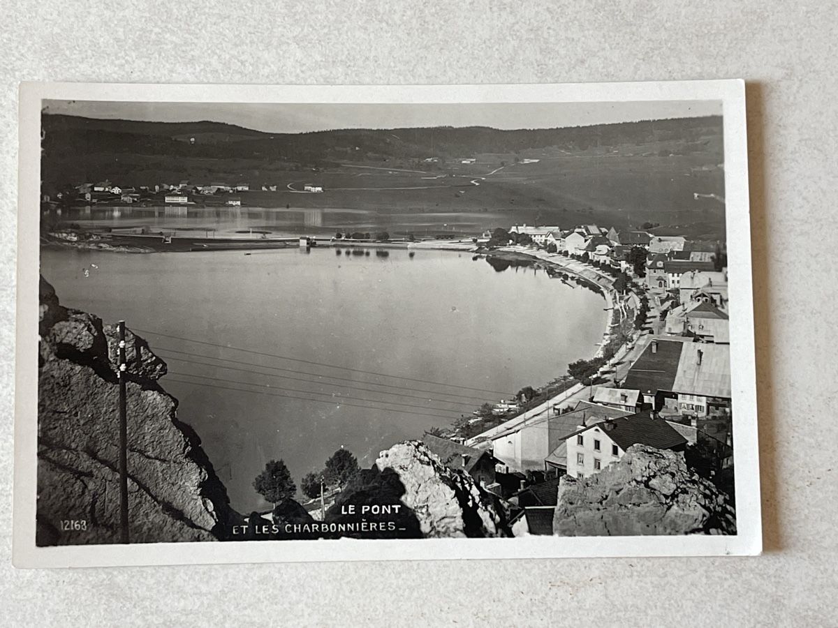 Cartoline postali: Alte Ansichtskarte Le Pont et Charbonnieres,  – Usato da Strengelbach venduto da Aschatan5