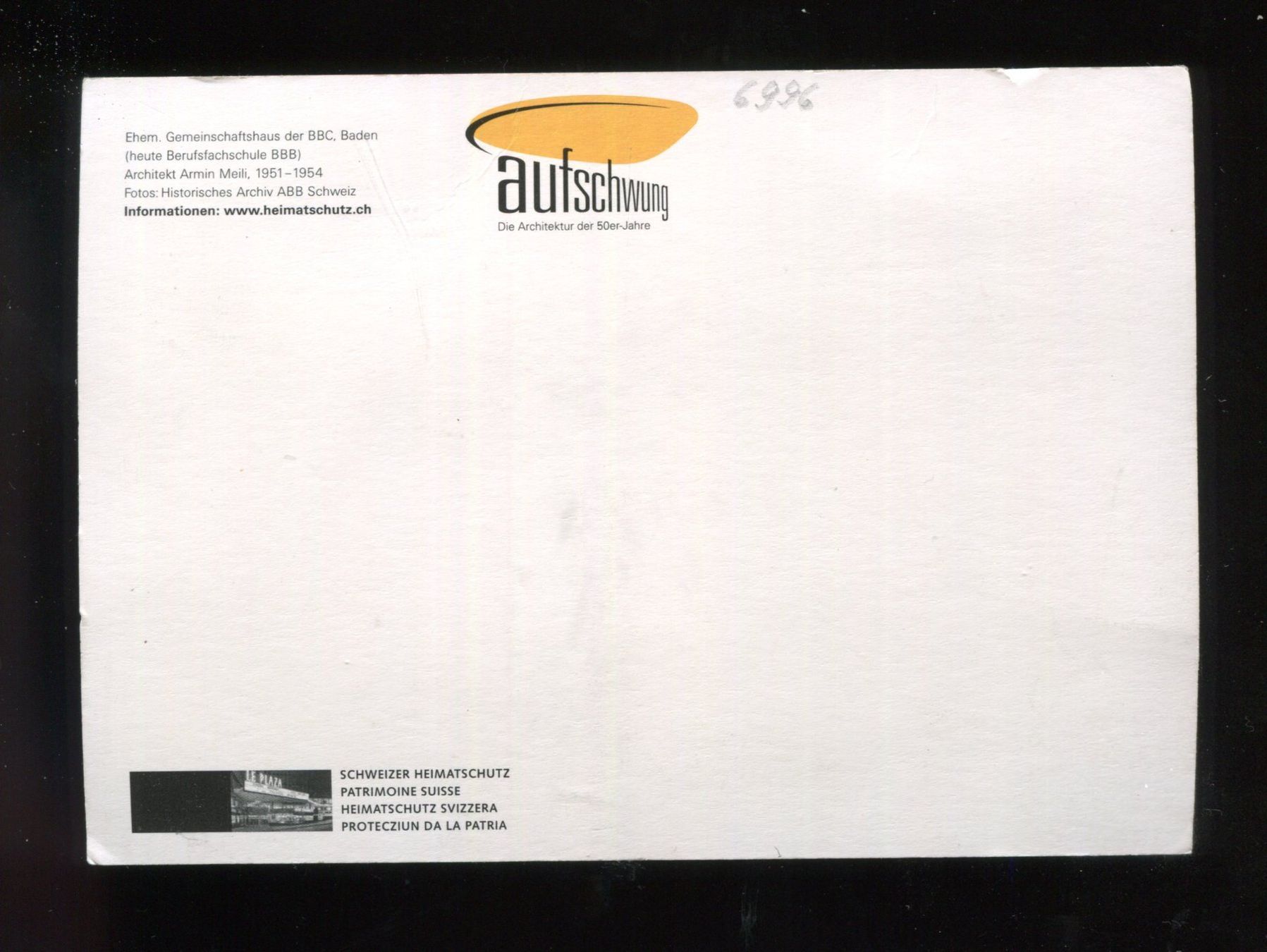 Cartes postales: Baden, BBC, Berufsfachschule – D'occasion à Aarau par Elmaar41 1