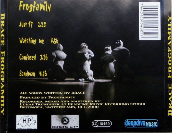 CDs: Brace – Frogfamily – Gebraucht aus St.Gallen von jalamusic 1