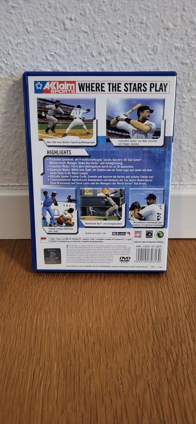 Sony Giochi: PS2 - All-Star Baseball 2003 – Usato da Münsingen venduto da DigitaleSpielecke 1