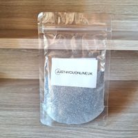 Paillettes argentées fines