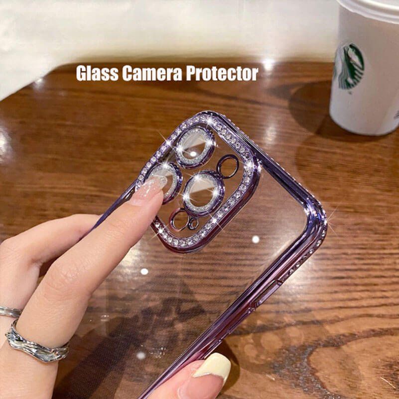 Cover & Protezioni schermo: iPhone 15 Pro Max Glitzer-Diamant-Kameraschutzhülle – Nuovo e nell'imballaggio originale da Unterägeri venduto da RmOnline 3