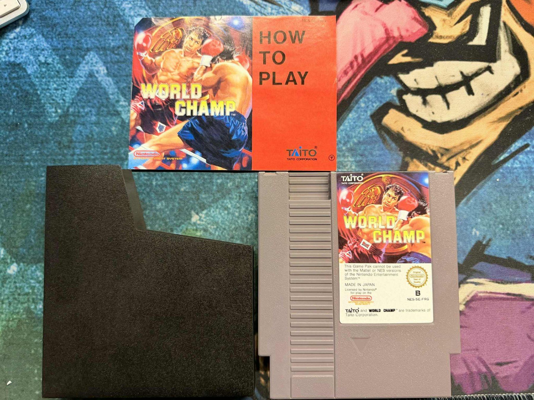 Nintendo Spiele: World Champ Nintendo NES – Gebraucht aus Giubiasco von Tici__nerd_Giubiasco