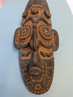 Afrikanische Holzmaske