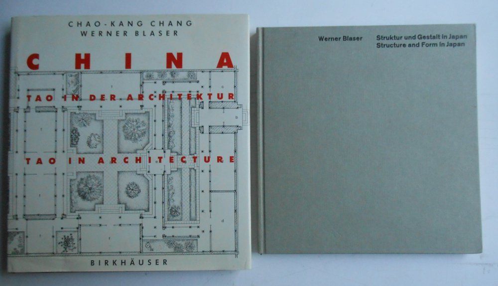 Libri: Werner Blaser. Zwei Werke. 1963 und 1987. – Usato da Basel venduto da Domba