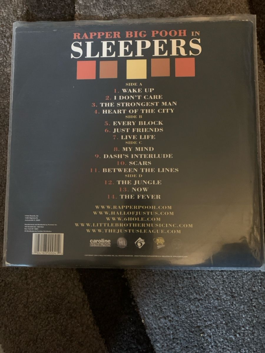 Dischi in vinile: Rapper Big Pooh - Sleepers 2Lps – Usato da Thalwil venduto da eng_yys6 1