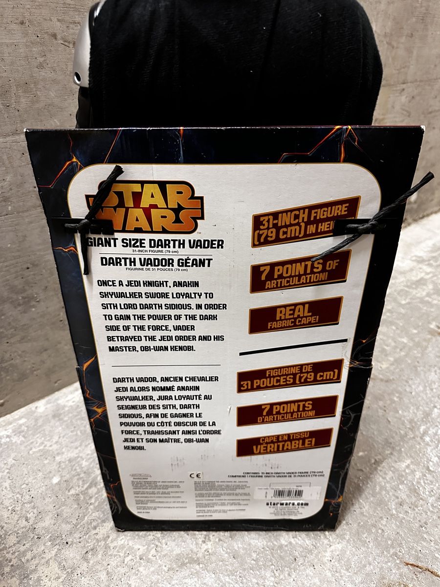 Star Wars Giocattoli: Darth Vader 79cm – Nuovo (secondo la descrizione) da Châtel-St-Denis venduto da OTB 1