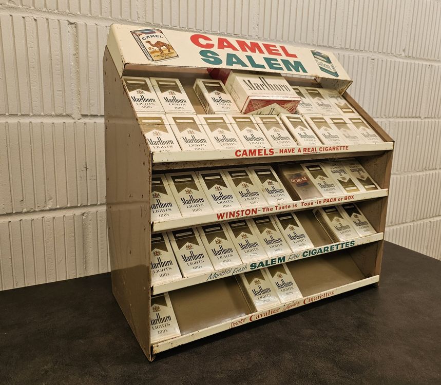 CAMEL SALEM USA Cigarettes Shelf, Zigaretten Verkaufsständer Kaufen