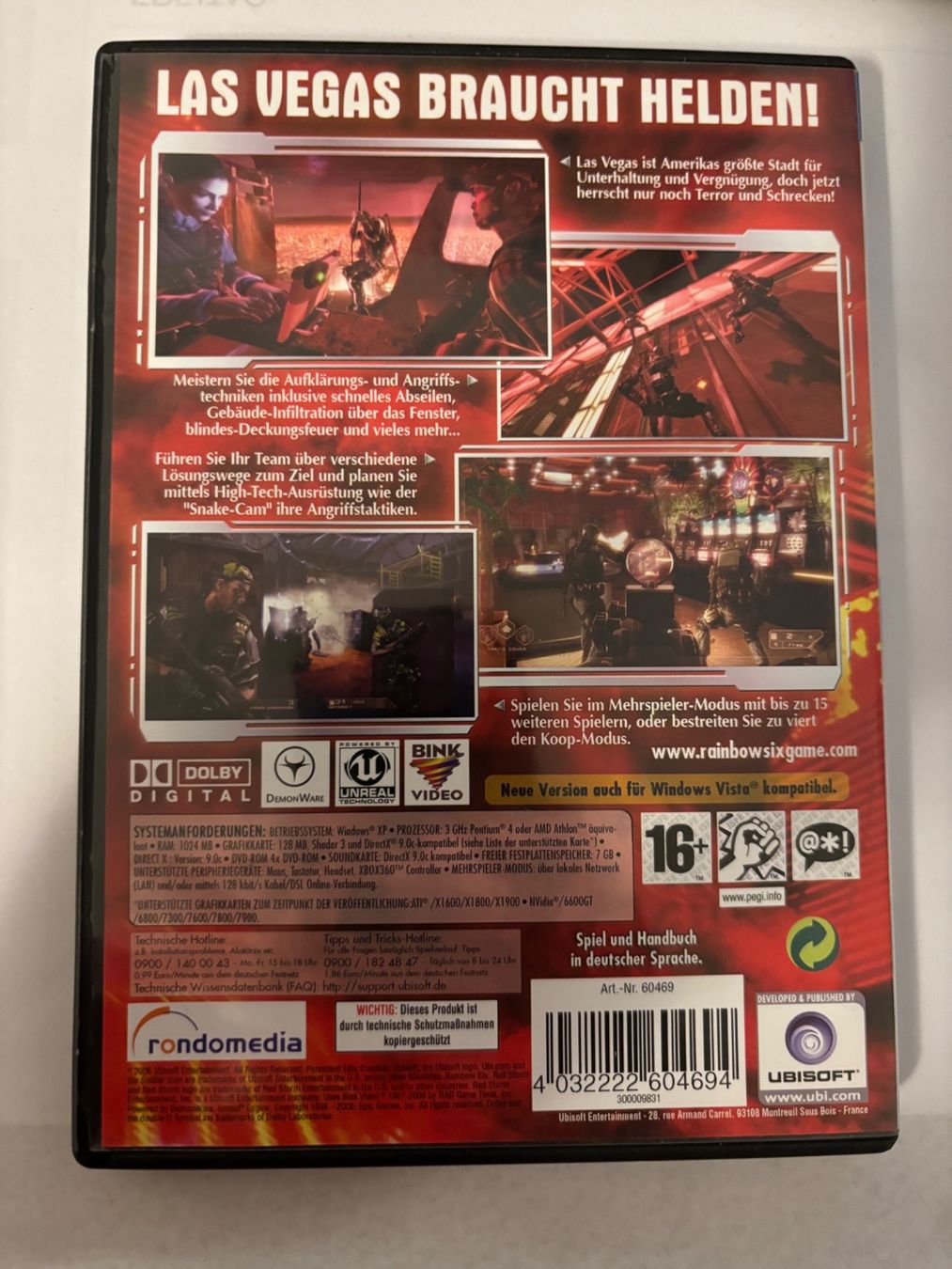 Giochi: Rainbow Six Vegas - PC – Usato da Seuzach venduto da SawyerKingwood 1