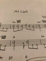 verkaufe Noten des Liedes At Last - Mack Gordon/ Lou Rauls