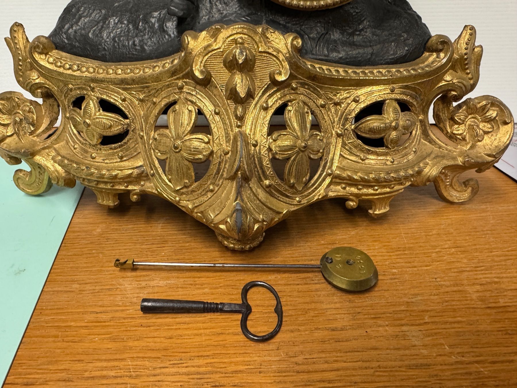 Orologi: franz. Chemineé Uhr 1880 – Usato da Schönenwerd venduto da Comtoise 2