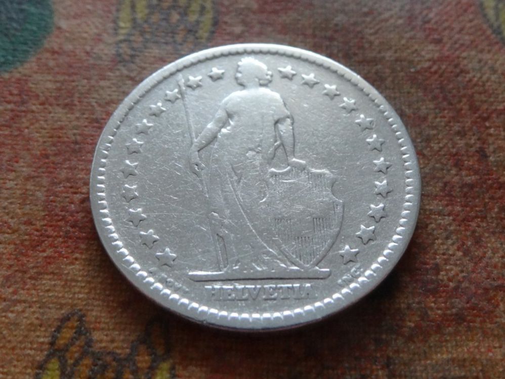 Tutti le monete: 2 Fr. 1901  (A) – Usato da Romanel-sur-Lausanne venduto da Swift13 1