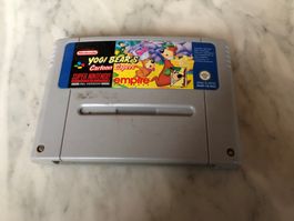 YOGI BEARS CARTOON CAPERS SPIEL FÜR SUPER NINTENDO