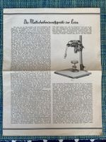 Antike Broschüre Leica