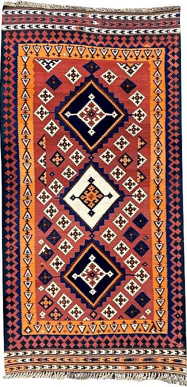 Tappeti: Dekorativer Shiraz Kelim – Usato da Eglisau venduto da Teppichportal