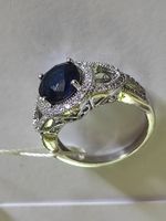Bague en Argent 925 avec des zircons cubiques