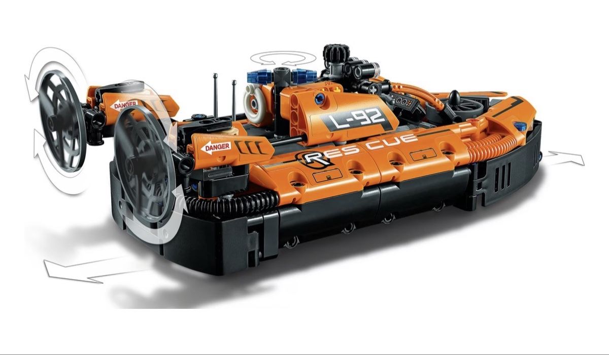 Lego Giocattoli: Lego Technic: Rescue Hovercraft (OVP) – Usato da Kilchberg ZH venduto da blackseal 1