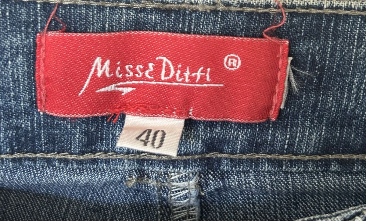 Röcke: Boho Chic Denim and Chiffon Skirt, Size 40 - Spring Ready! – Neu (gemäss Beschreibung) aus Zürich von Mistral61 3