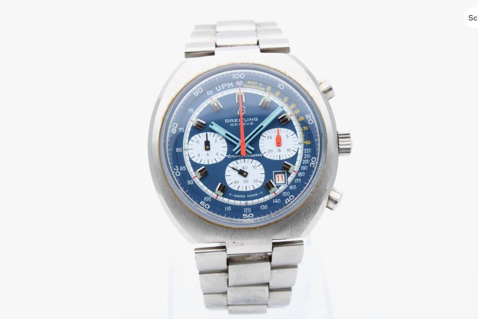 Breitling Uhren: Breitling Transocean Chronograph Ref. 7102 – Gebraucht aus Zürich von Alphawatch 1