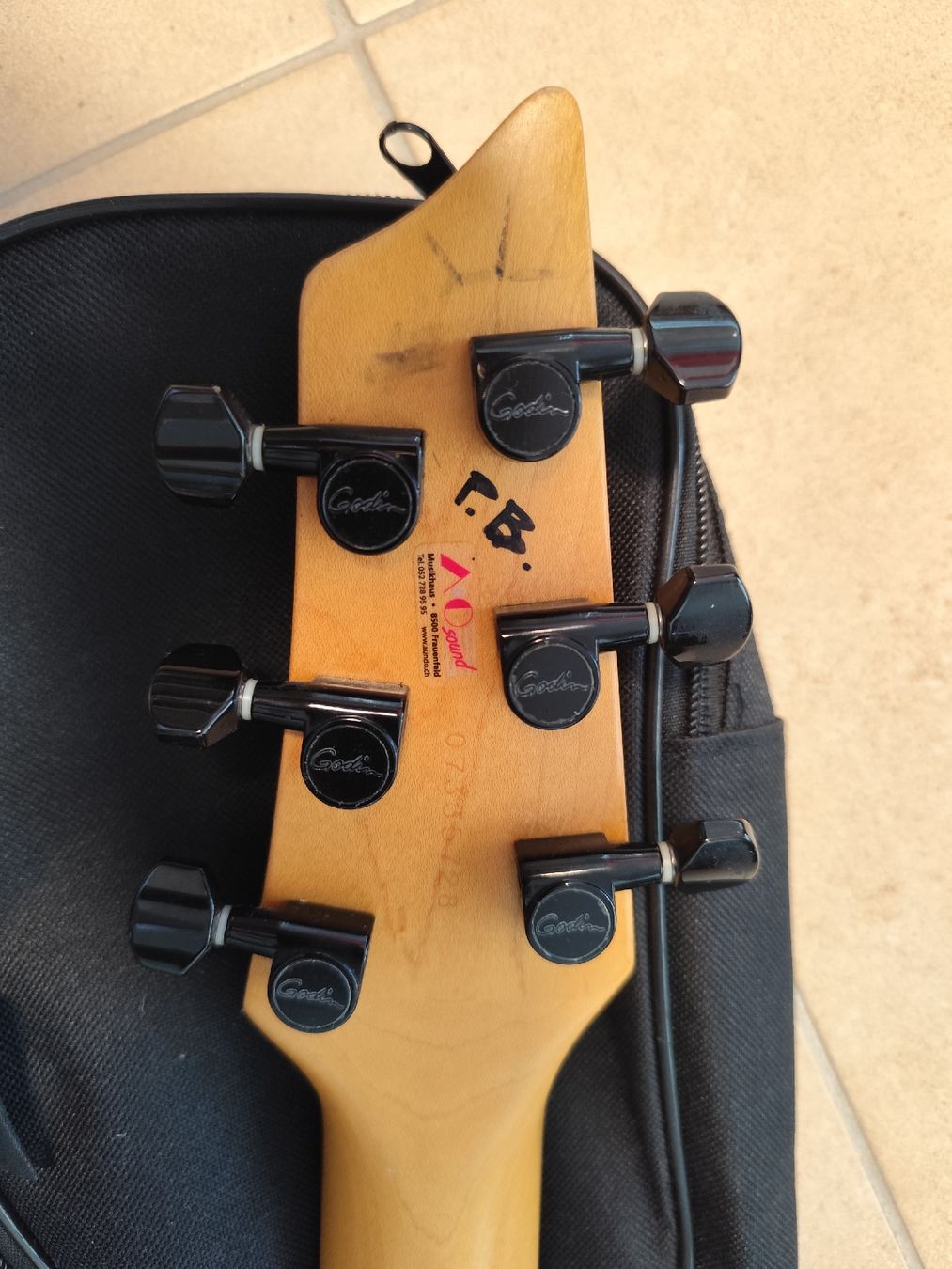 Godin Strumenti musicali: E-Gitarre Godin Redline1 Graphite – Usato da Aadorf venduto da Edubarbosa 4