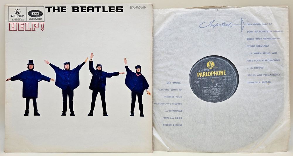 本物保証！ THE A Parade mono, BEATLES/HELP! HELP UK Beatles mono ...