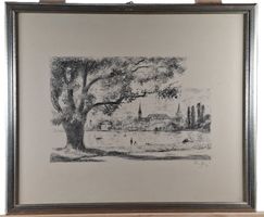 RORSCHACH BODENSEE THEO GLINZ Originallitho