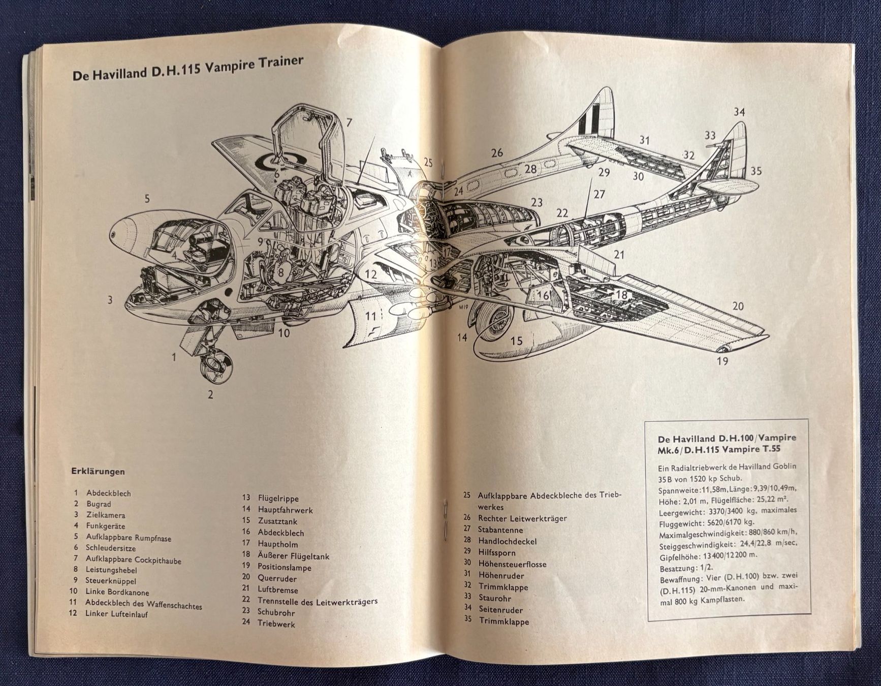 Riviste & Magazine: COCKPIT DIE LUFTFAHRTZEITSCHRIFT NOVEMBER 1967 – Usato da Ostermundigen venduto da wini63 3