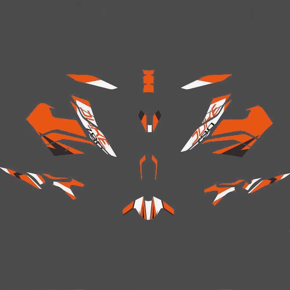 KTM Tutti i ricambio per moto: Aufkleber Decal ktm duke 790 – Nuovo e nell'imballaggio originale da Lenzburg venduto da r_mendes 1