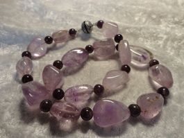 Halskette - Amethyst