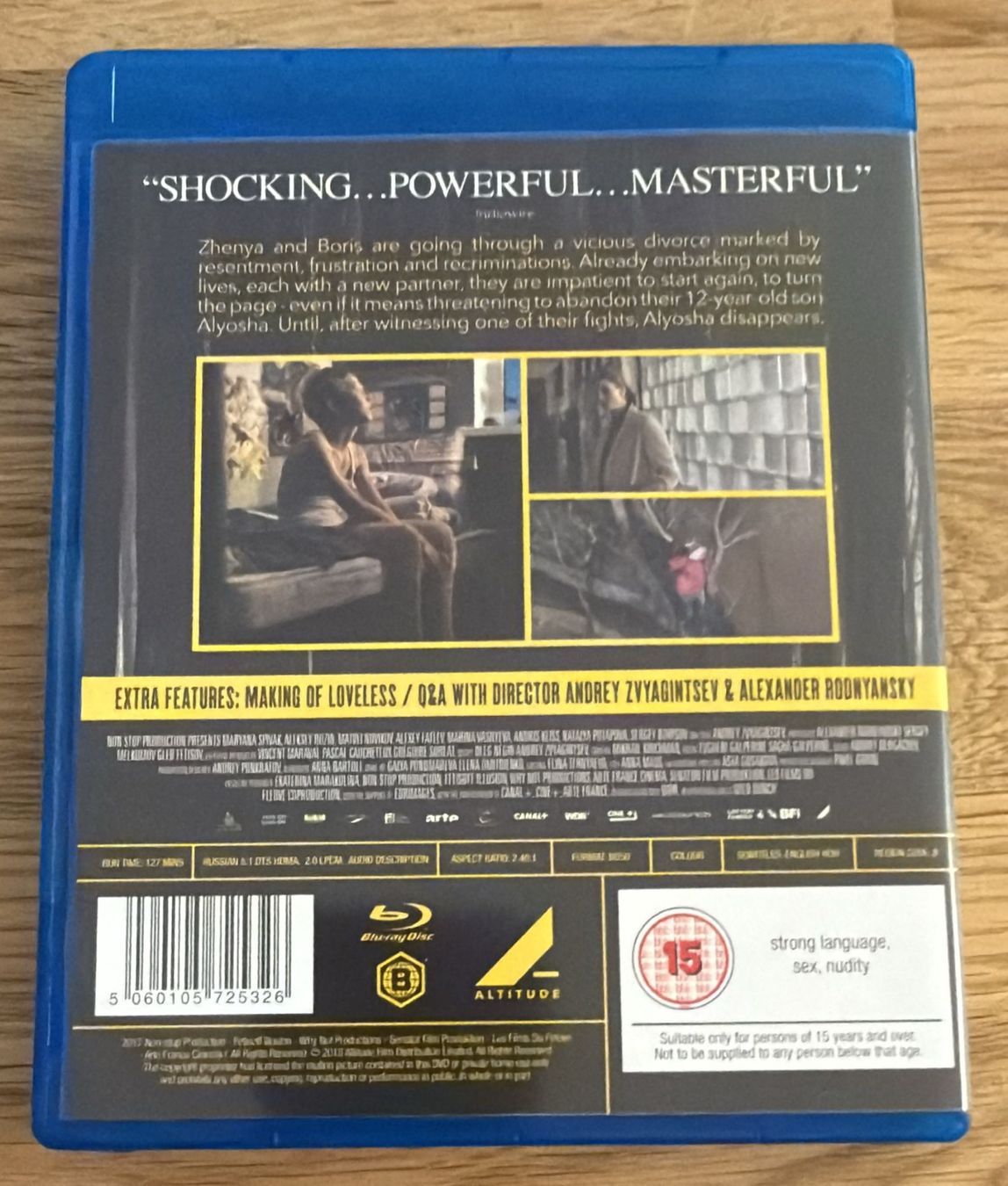 Alle DVDs: LOVELESS BLU-RAY – Gebraucht aus Zürich von freioccasionen 2