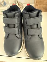 Kinderstiefel dunkelblau Klettverschluss Grösse 28