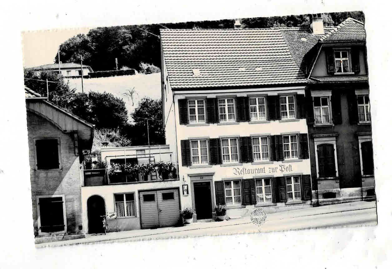 Cartoline postali: Waldenburg restr. Post Fam Elmer saxer – Usato da Sulz AG venduto da Oberdanne8