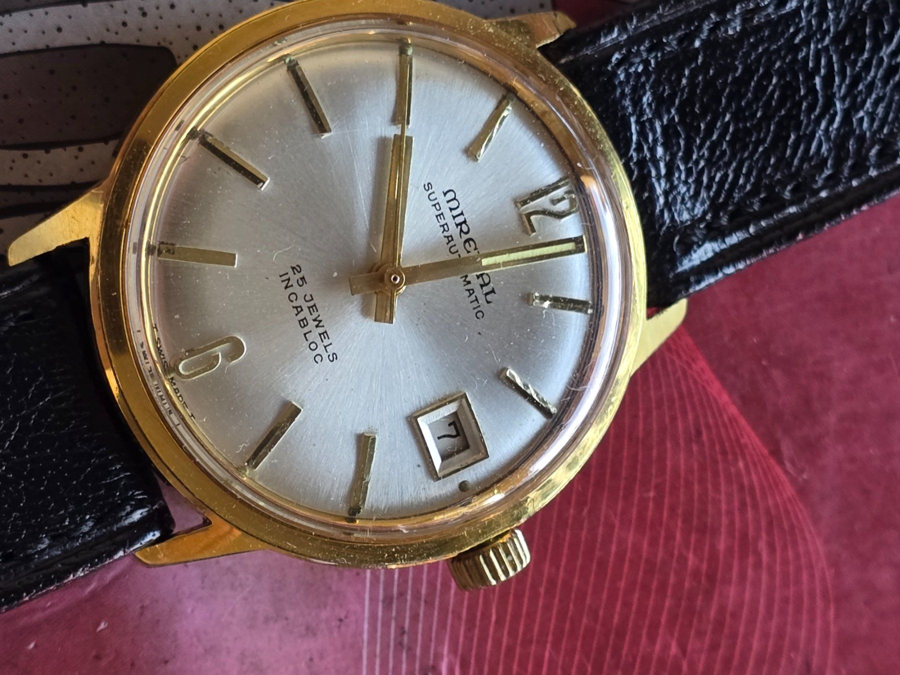 Mirexal Orologi: 449  Mirexal Superautomatic  Date 25 Jewels – Usato da Muri AG venduto da Corredor