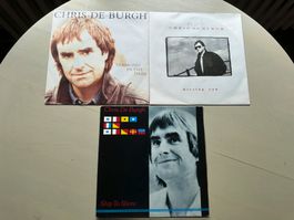 CHRIS DE BURGH tolle Singles 80's Kult Top Hits