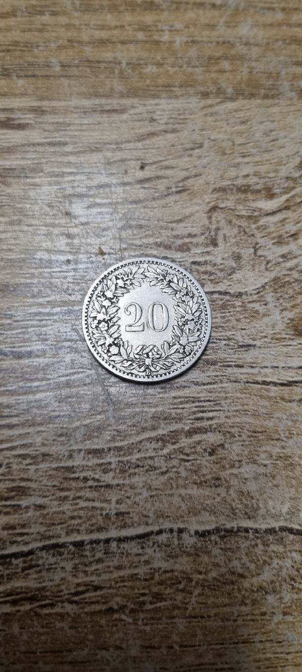Tutti le monete: 20 Rappen Münze – Usato da Naters venduto da Fgrdew 1