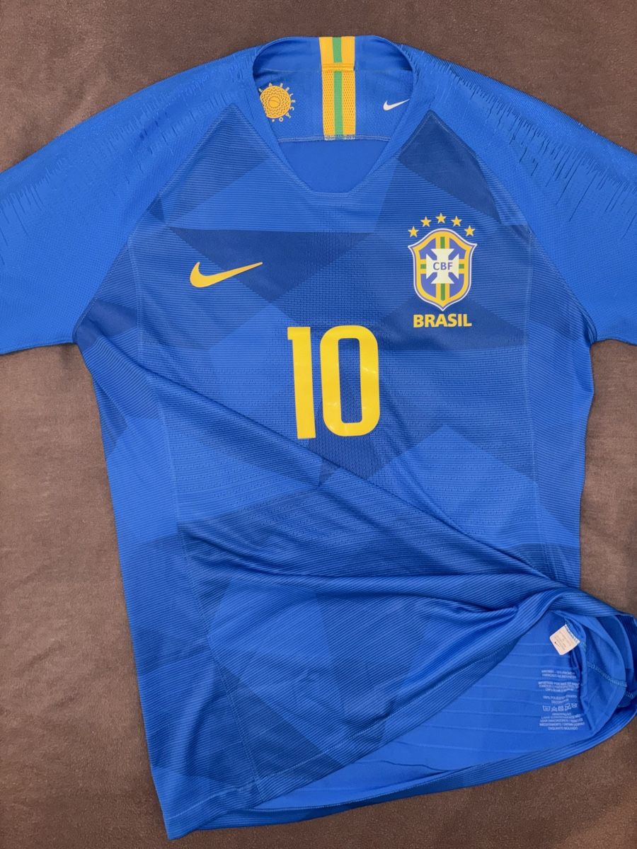 Nike Canottiere & Pantaloni: NEYMAR BRASILIEN PLAYER ISSUE NIKE TRIKOT BARCA PSG – Nuovo (secondo la descrizione) da Rain venduto da JerseyLegends