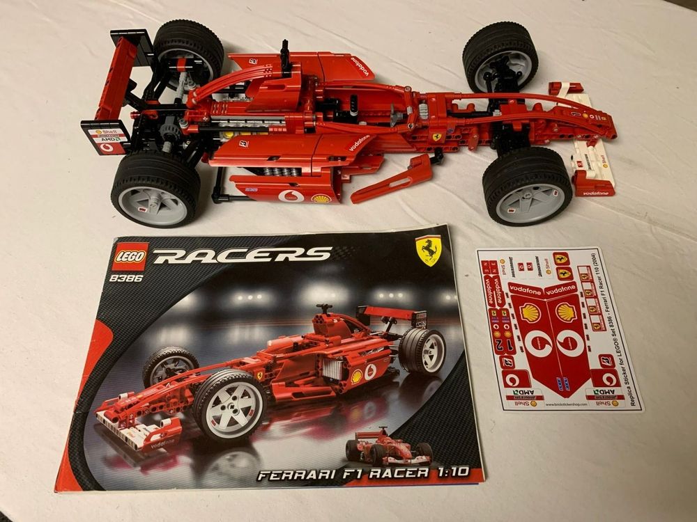 Lego ferrari f1 store 8386