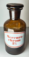 Apothekerflasche Mercurochrom Vintage 13cm