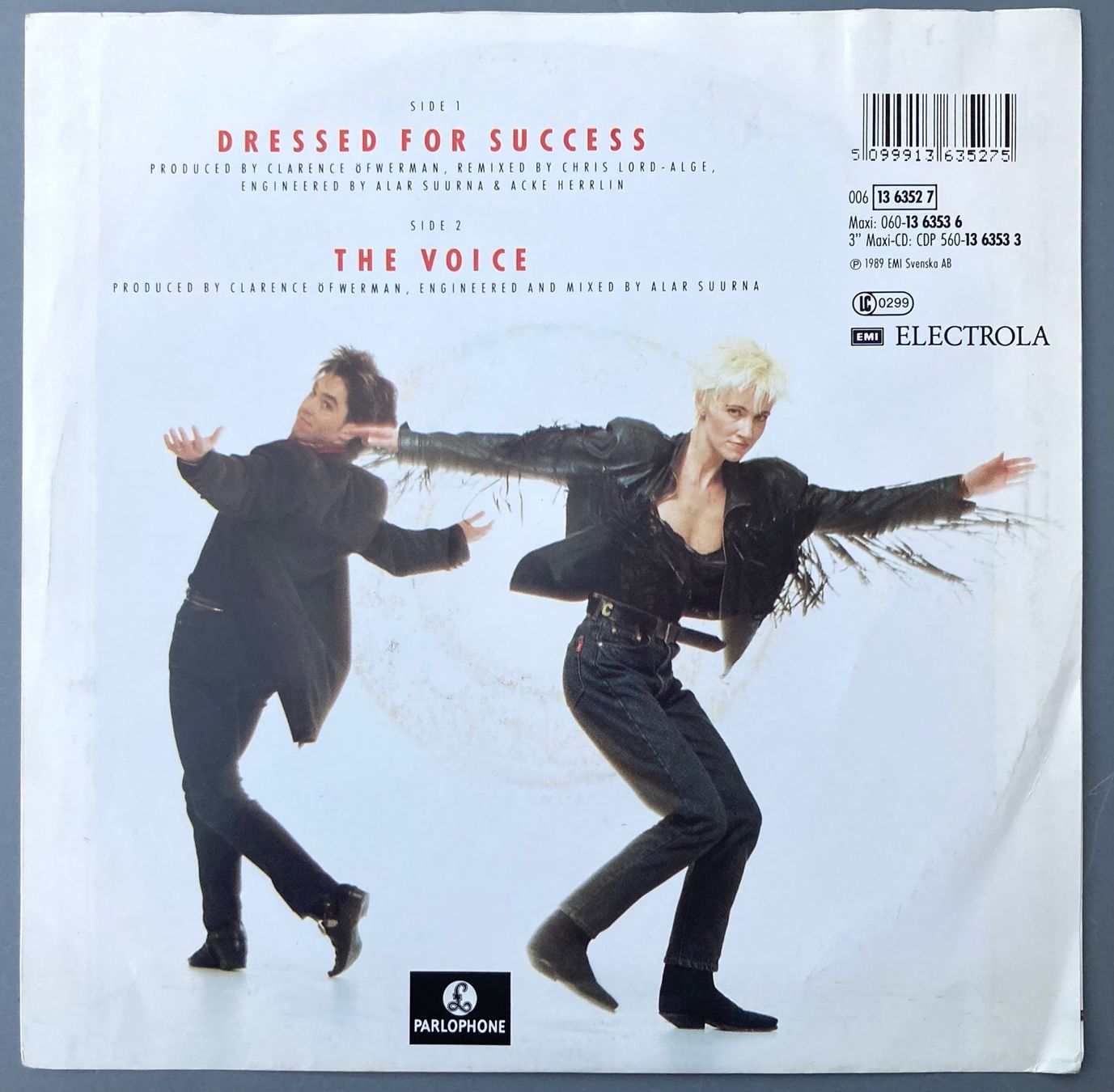 Vinyles: ROXETTE - DRESSED FOR SUCCESS – D'occasion à Poliez-Pittet par Newtown-Records 1